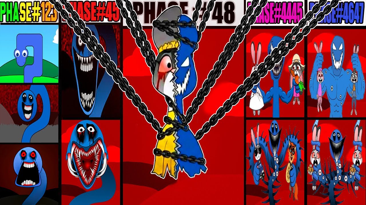 My Sprunki OC: HUNGRY SNAKE (from Phase 1 to Phase 48)