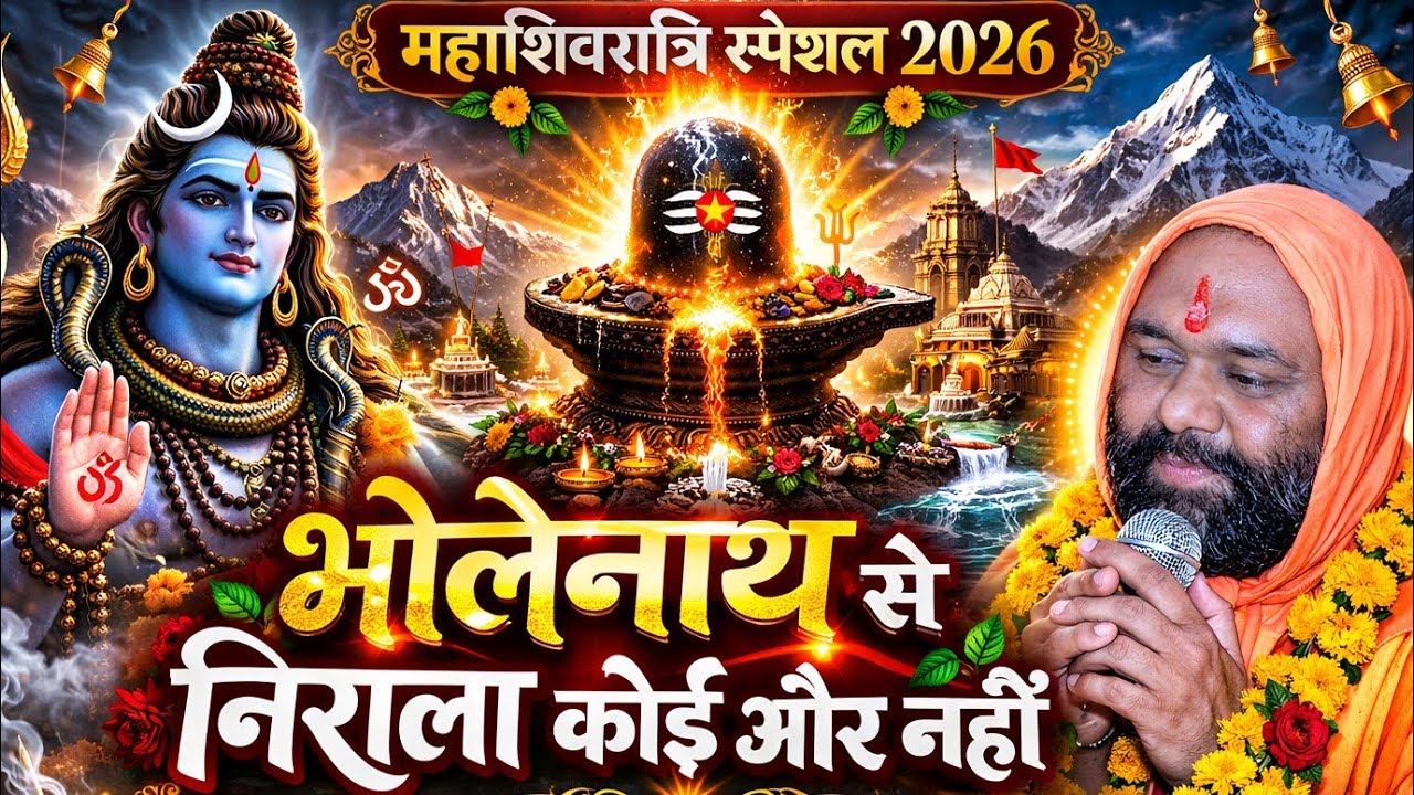 2026 का सबसे पावरफुल महाशिवरात्रि भजन 🔱 भोलेनाथ से निराला कोई नहीं | Vishnu Chetan ji Maharaj 