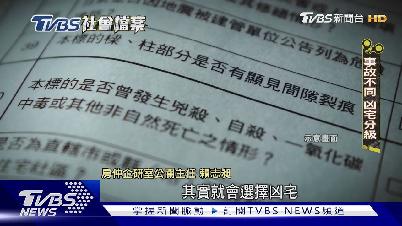 【TVBS社會檔案】「貧窮比鬼可怕」房價高攀怪象 自住客搶買凶宅｜TVBS新聞 @TVBSNEWS01