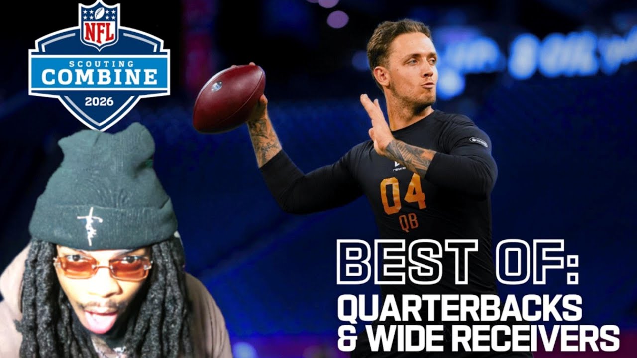 FASTEST 🥷's EVER!!! Quarterbacks and Wide Receivers 2026 NFL Combine (reaction)