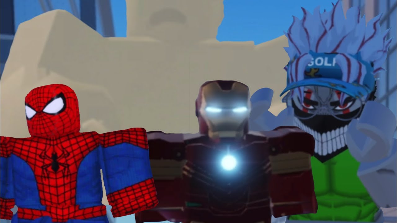 Playing Roblox avenger games