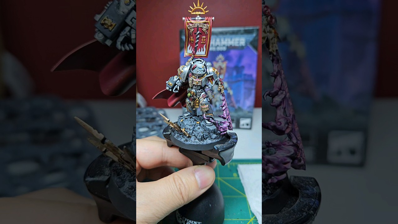 Castellan Crowe, done! #warhammer #warhammer40k #greyknights #spacemarines #40k #wh40k