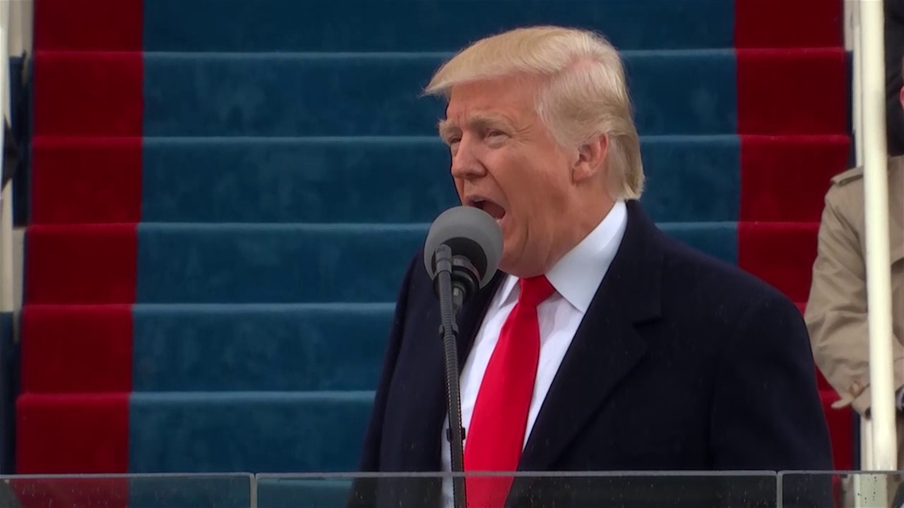 President Trump takes oath of office