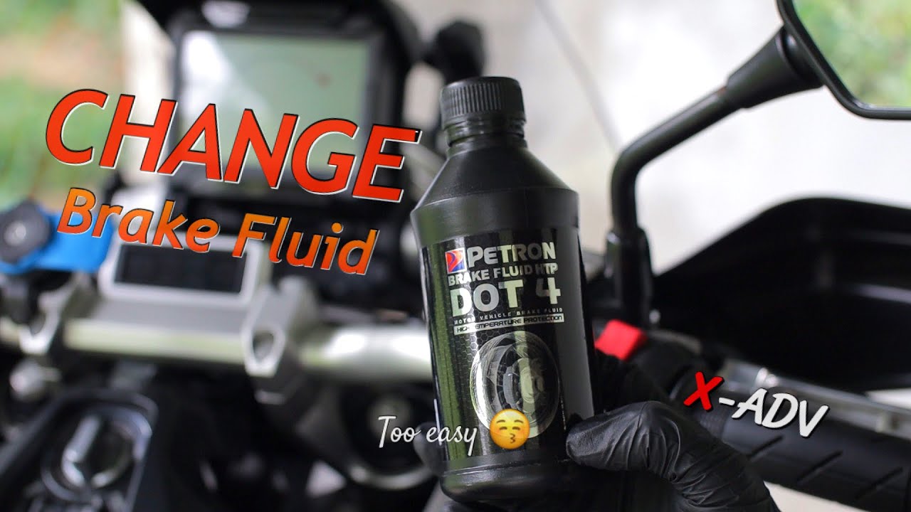 DIY | How to Flush Brake Fluid | Honda X-ADV 750