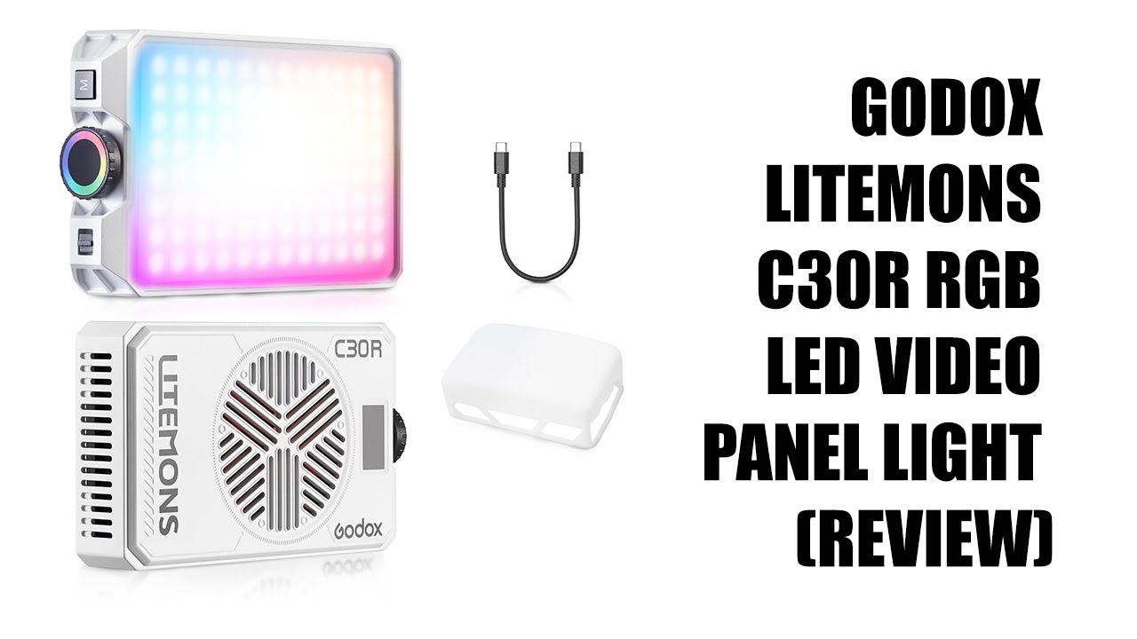 GODOX Litemons C30R RGB Led Video Panel Light (Review)