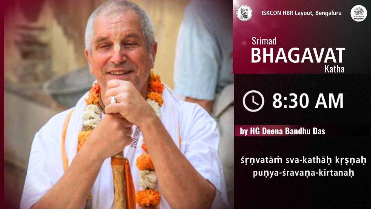 Srimad Bhagavat Katha || HG Dinabandhu prabhu || ISKCON SNGM || 07/03/2026 ||