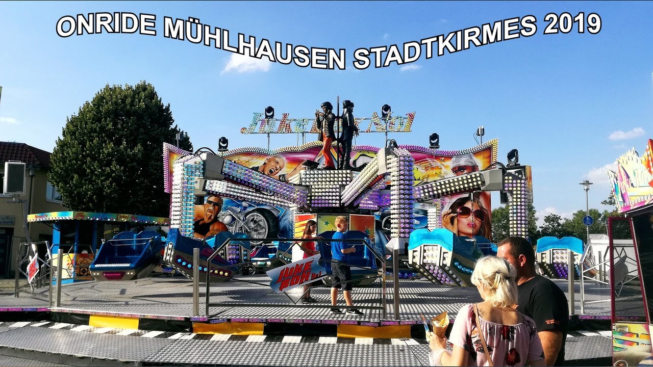 JUKE BOX NO 1 STRAUBE KIRMES ONRIDE KERMIS MÜHLHAUSEN STADTKIRMES 2019 FUNFAIR