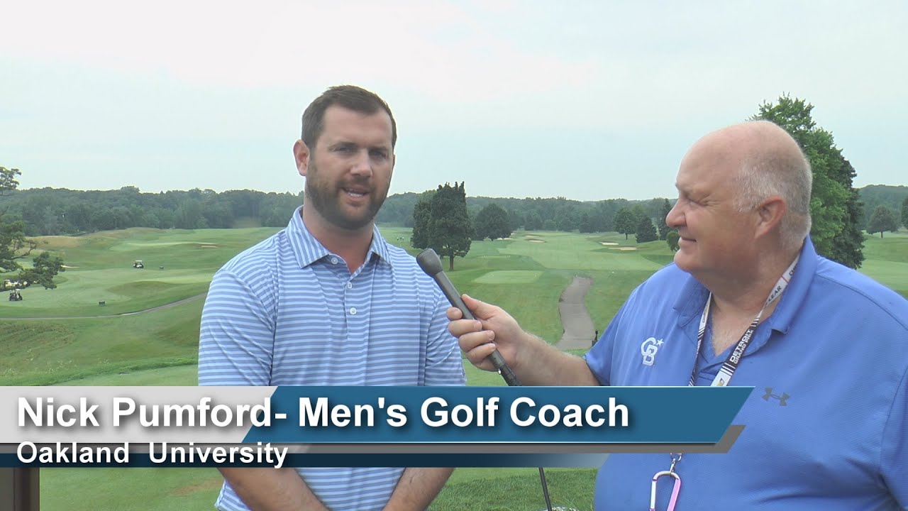 Nick Pumford of Oakland University Golf Coach talks about his program and developing players