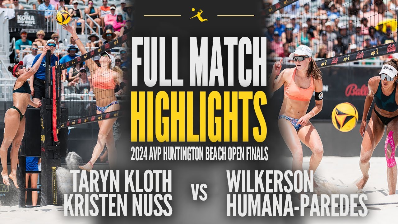 Top Plays | Kloth/Nuss vs Wilkerson/Humana-Paredes AVP Huntington Beach Open Finals 2024