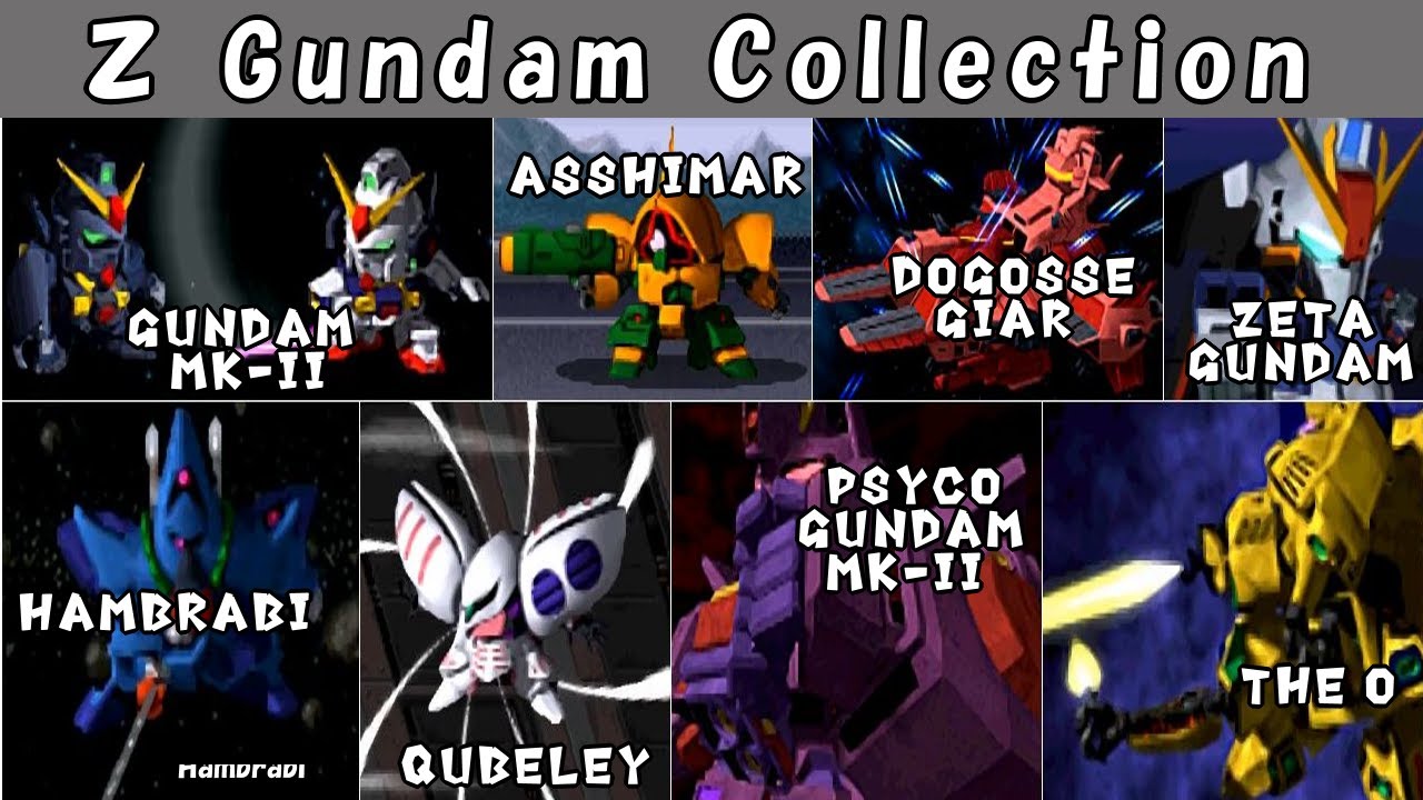 【G Generantion】Z Gundam Collection