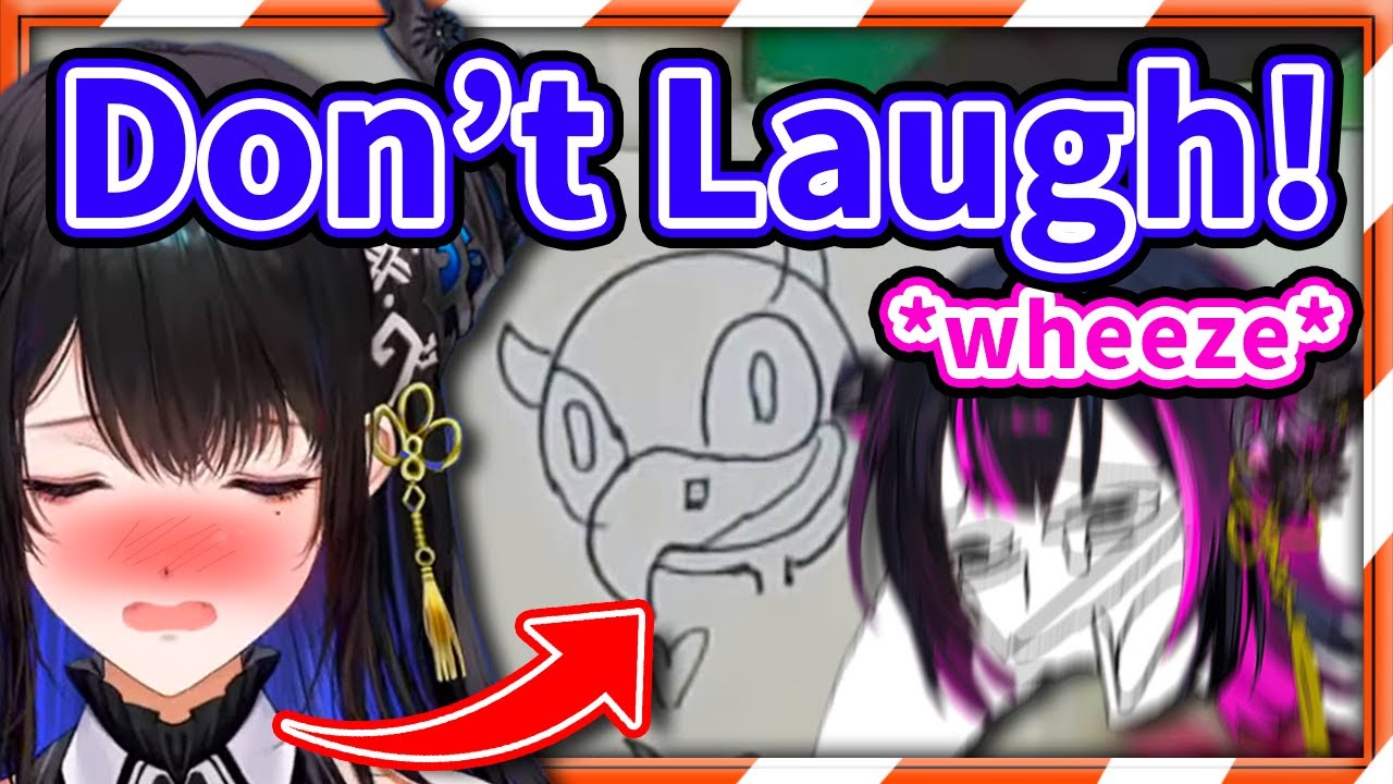 Aradia Can't Stop WHEEZING at Nerissa's Cursed Drawing 【HololiveEN】