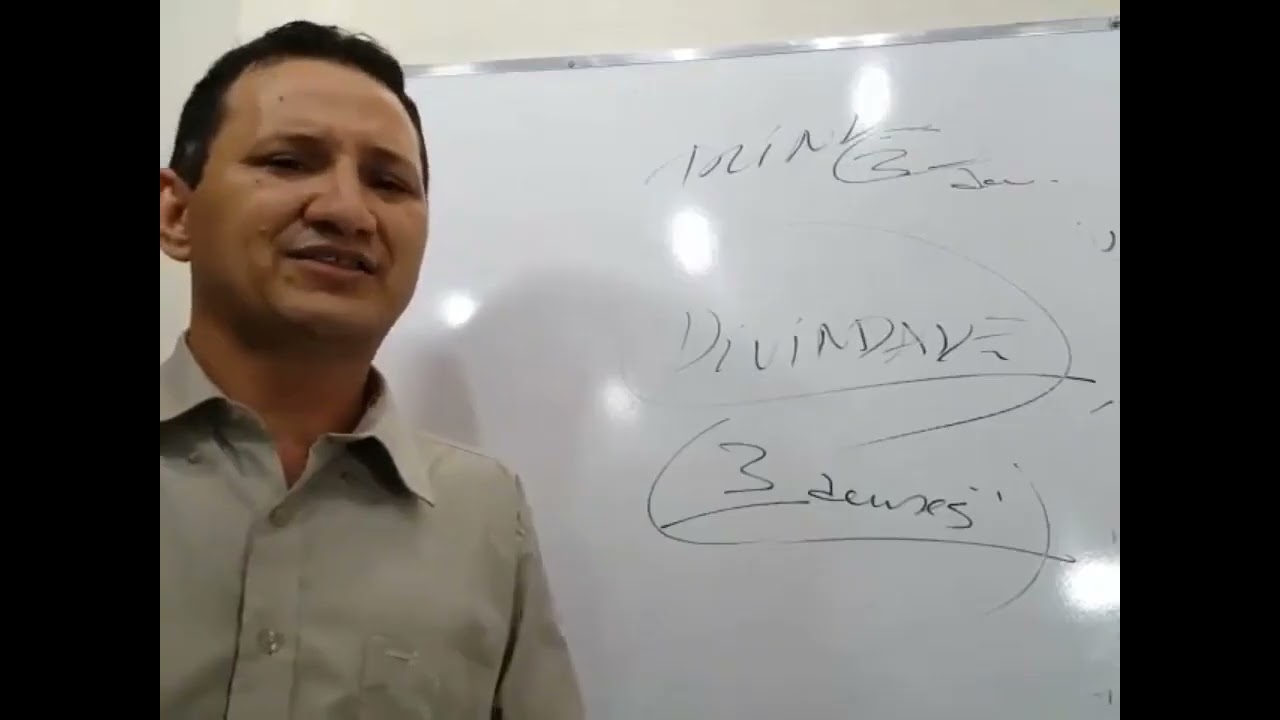 LIÇÃO  1 O MISTÉRIO DA SANTÍSSIMA TRINDADE