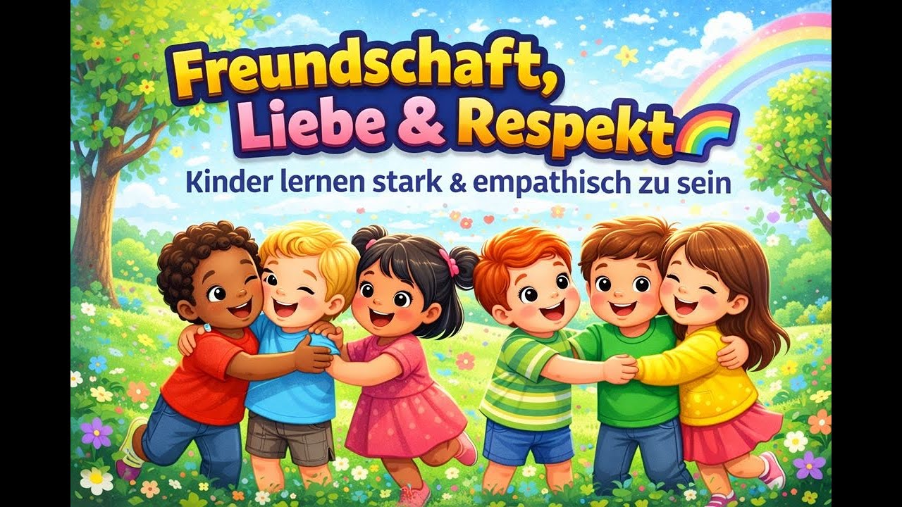 Freundschaft, Liebe & Respekt 🌈 Kinder lernen stark & empathisch zu sein