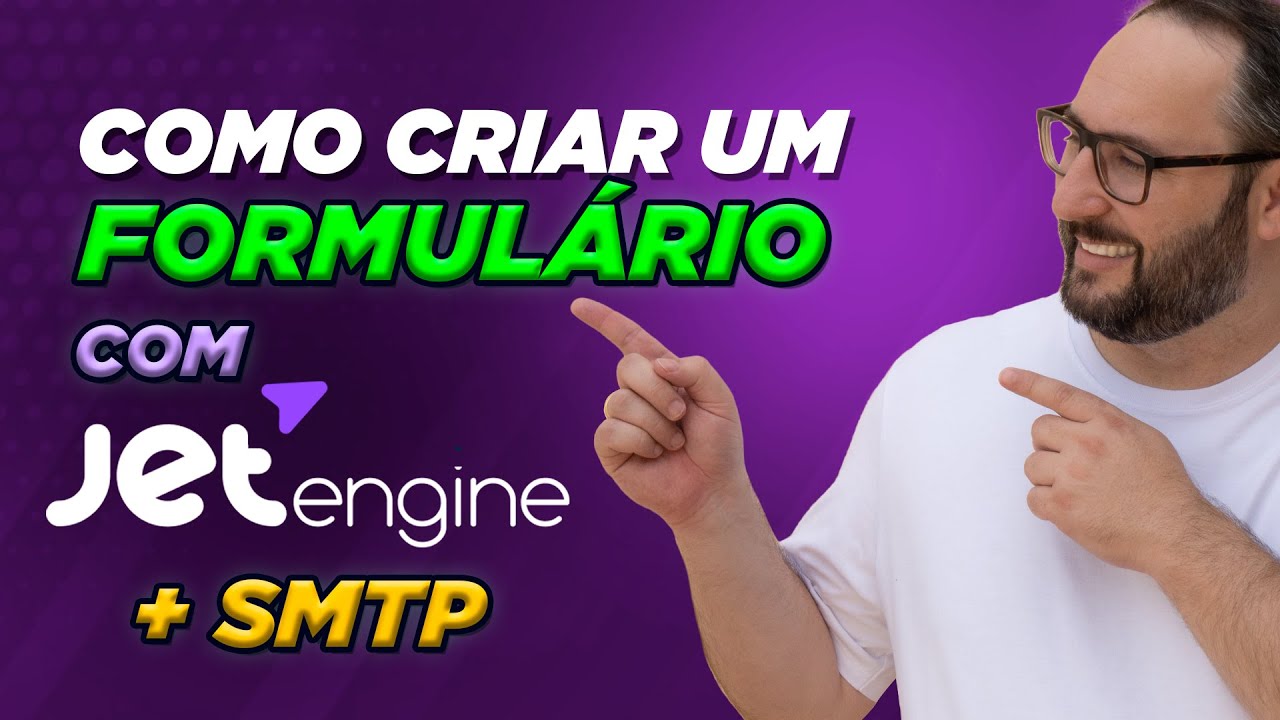 Como criar um Formulário de Contato com JetEngine no Elementor Pro + Configuração de SMTP
