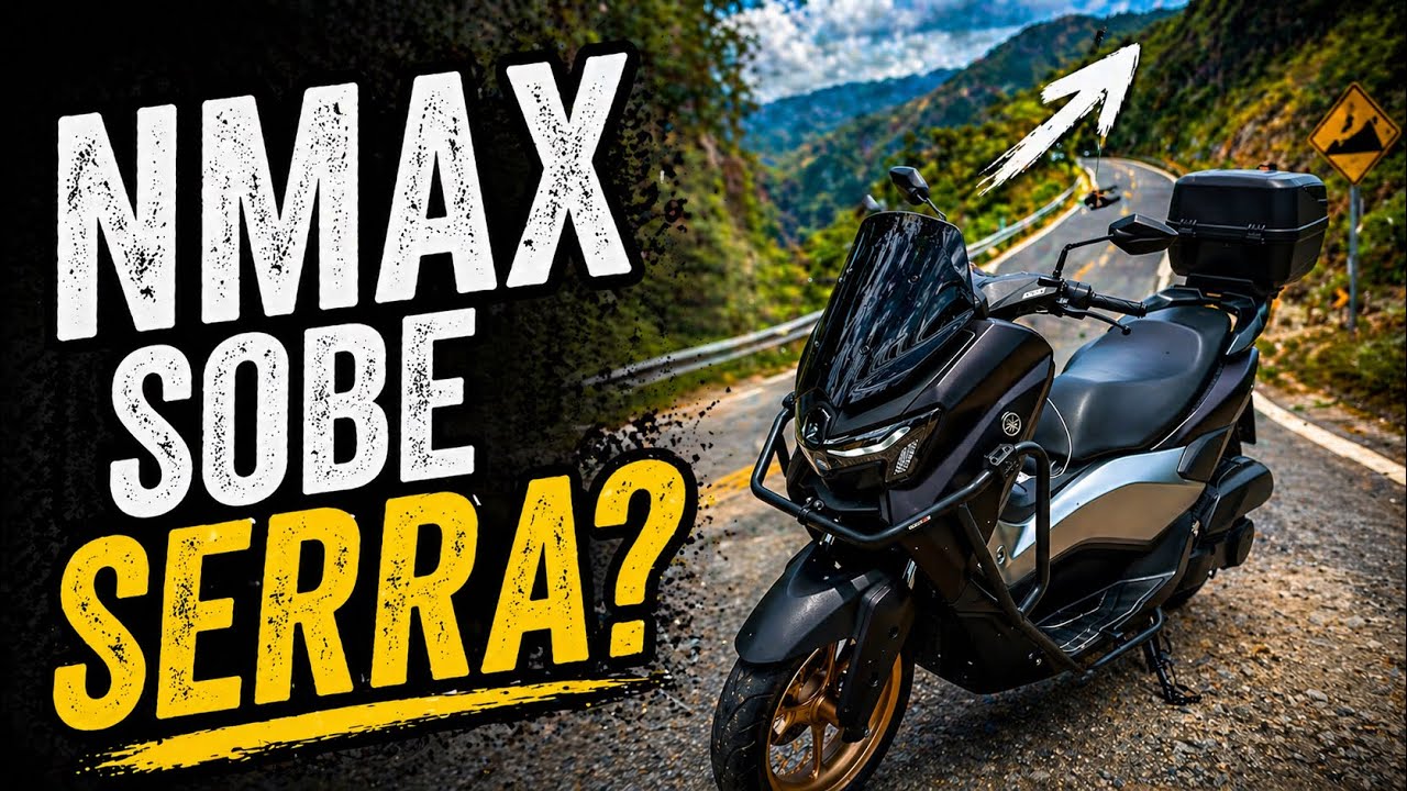 NMAX V3 sobe serra? Testei no Pico do Urubu (engarupado)