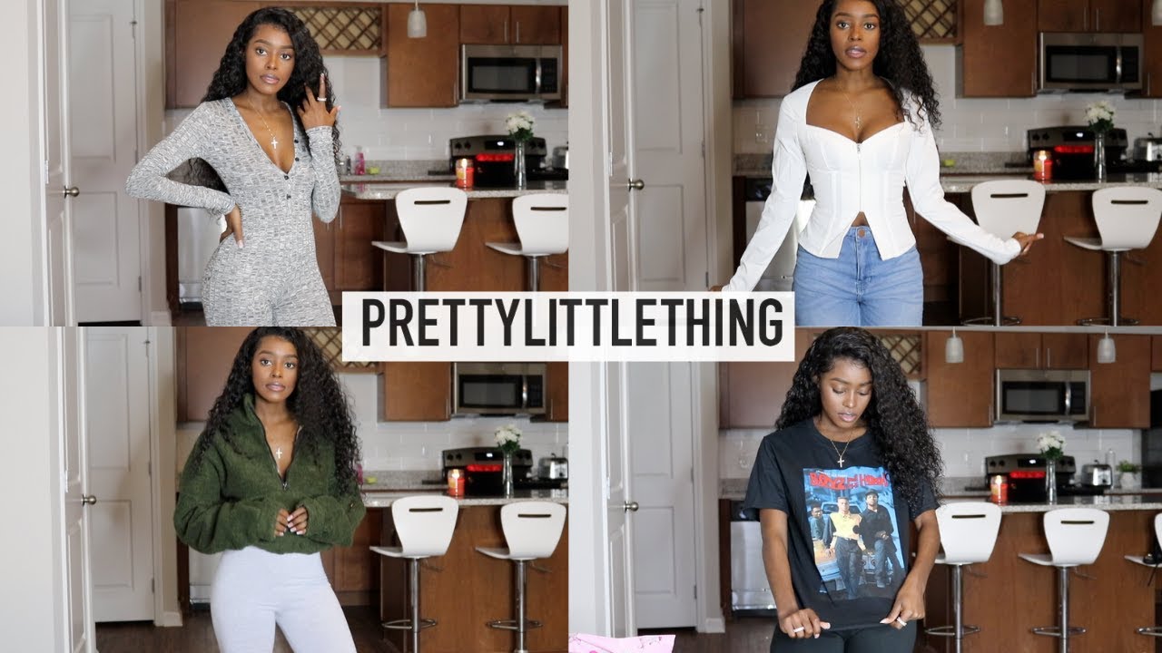 HUGE PRETTYLITTLETHING CYBER/ BLACK FRIDAY TRY ON HAUL