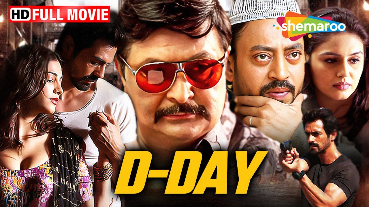 RAW Ka Sabse Bada Secret Mission Pakistan Mein!🔥| D Day | Rishi Kapoor, Irrfan Khan, Arjun Rampal