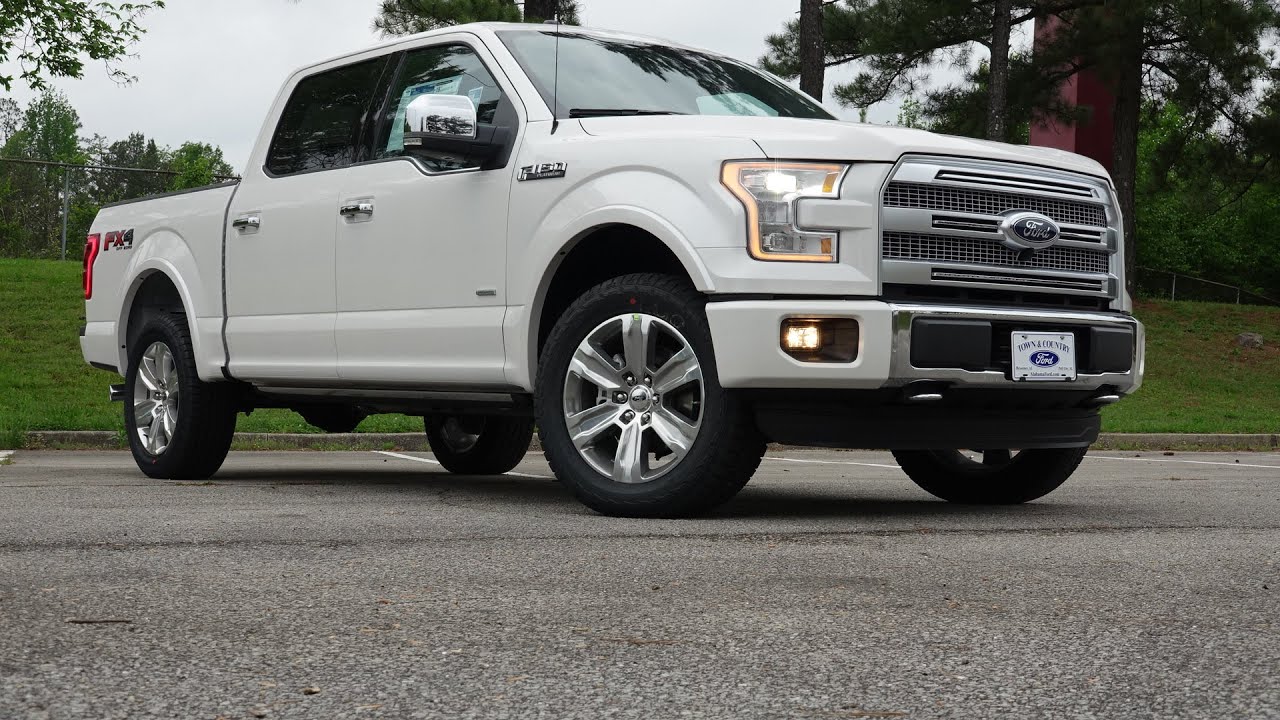 2015 Ford F150 Platinum - Walkaround, Review