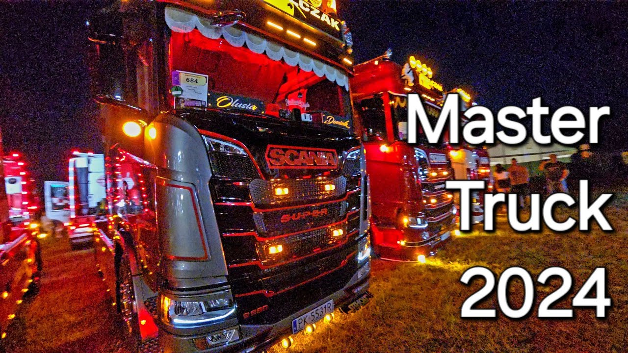 Ściemnia się, czyli światło i dźwięk  Master  Truck 2024