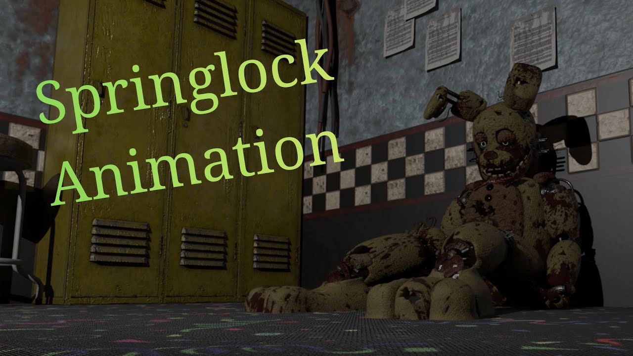 FNaF Springlock Animation (Blender Animaiton)