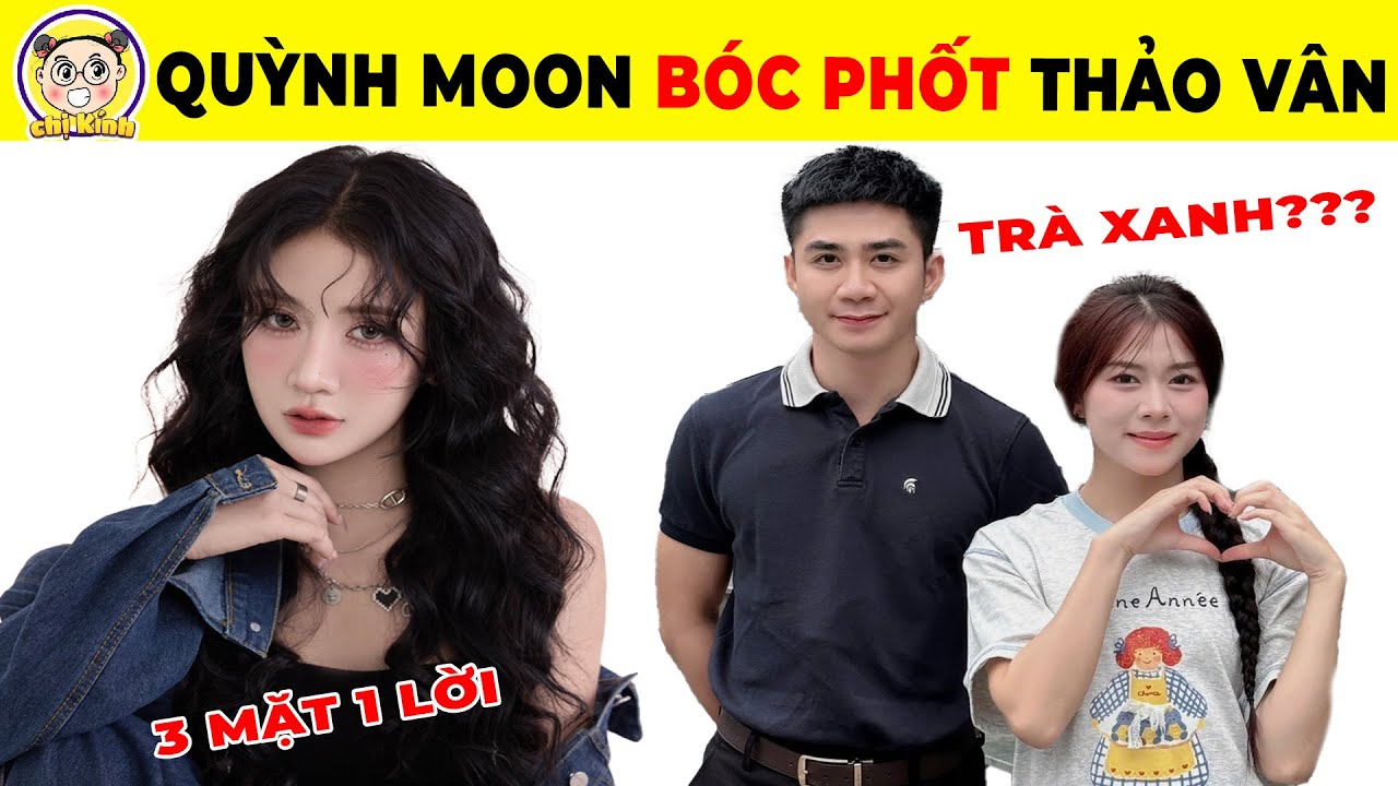 Sự Thật Drama Giữa Quỳnh Moon-Nhật Dương-Thảo Vân Gãy TV Khiến Fan Cực Sốc | Chị Kính Đố Vui #gaytv
