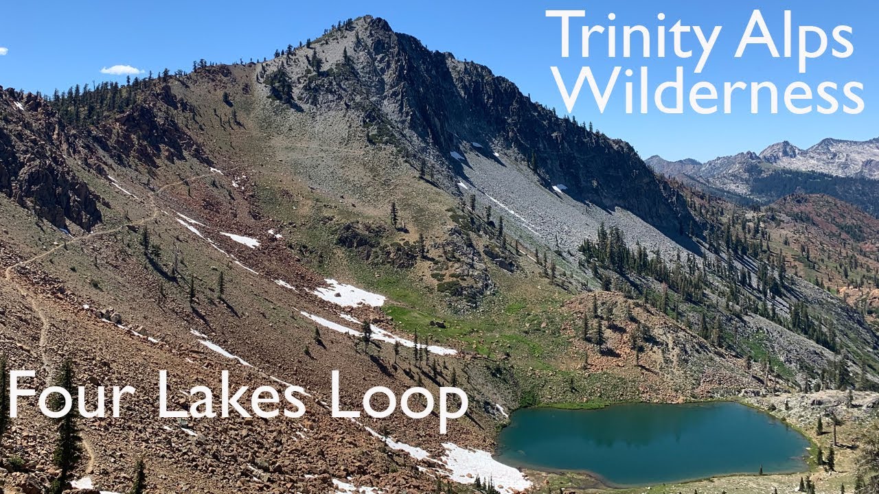 Trinity Alps Wilderness - Solo Backpacking - Four Lakes Loop via Long Canyon