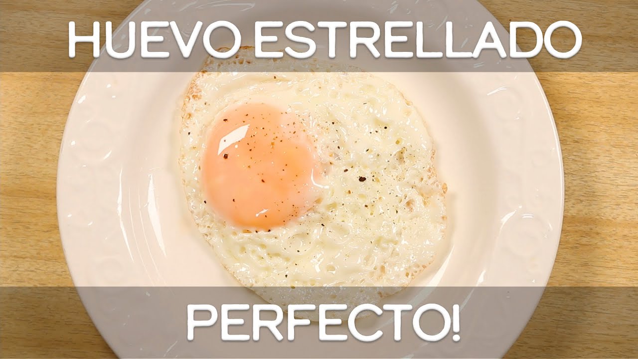 ¿Cómo hacer un huevo estrellado? - Recetas Básicas T01