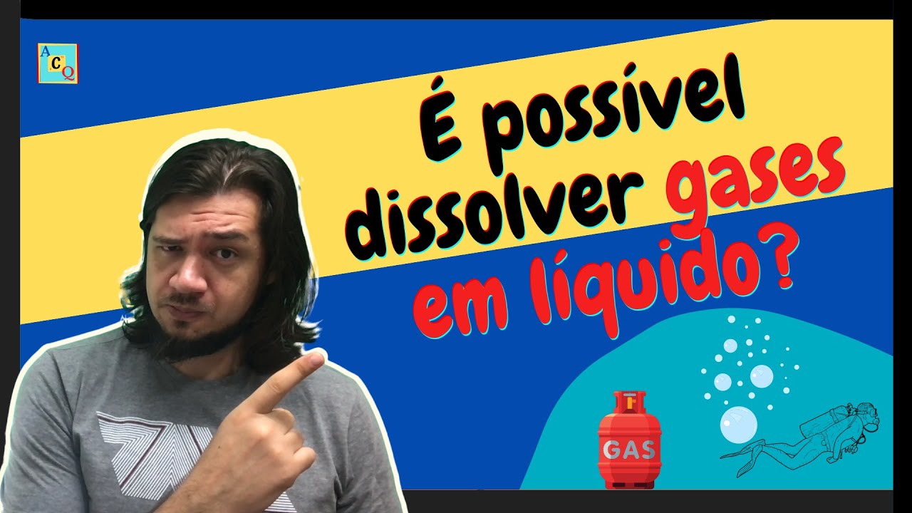 Solubilidade de gases em líquidos.