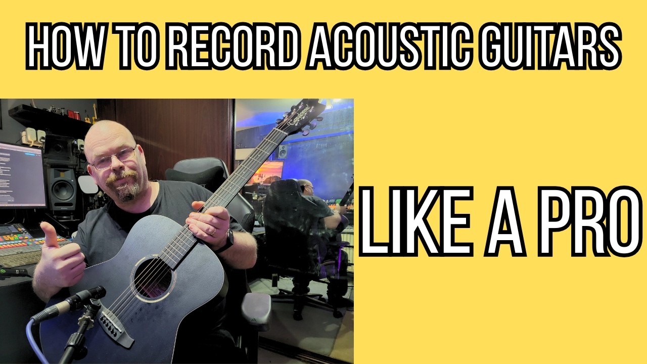 How to Record Acoustic Guitar Like a Pro