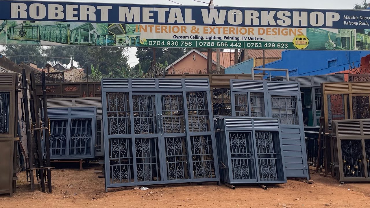 ROBERT METAL WORKSHOP EKULETEDE METALIC DOORS AND WINDOWS MULEMBE MUPYA.