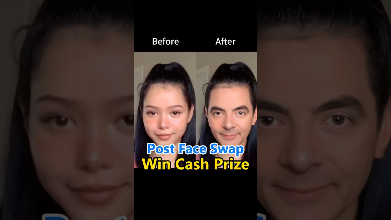 Post face swap, win $300 cash prize!! #seaartai #faceswap