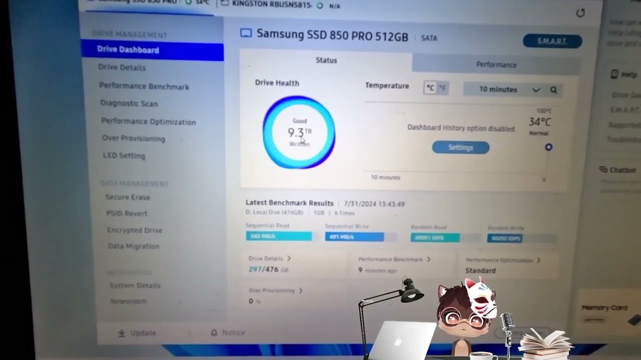 Magician App! SAMSUNG 850 PRO 512GB