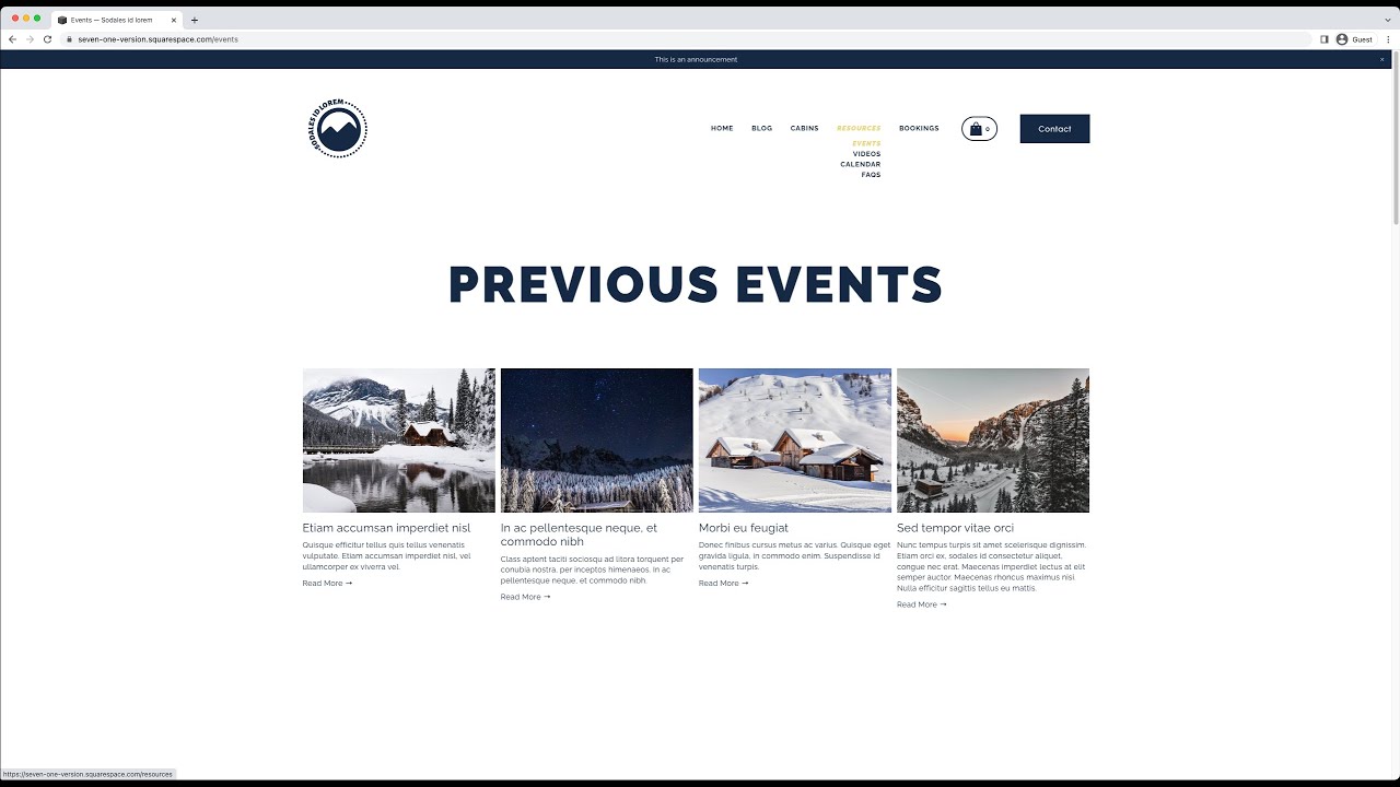 Styling the active nav links in Squarespace 7.1