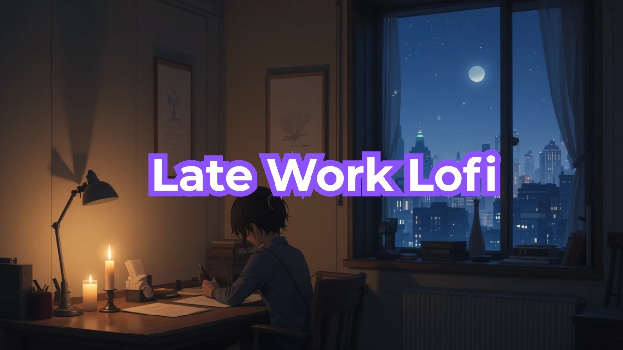 Lofi Beats für Nachtschwärmer: Musik für späte Arbeit & Fokus