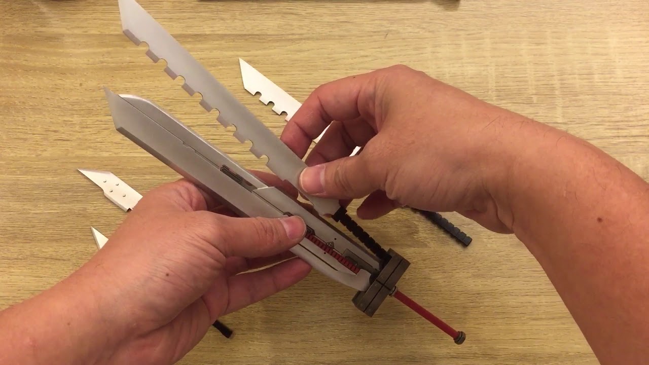 202004 new Fusion swords with magnets for play arts kai Cloud