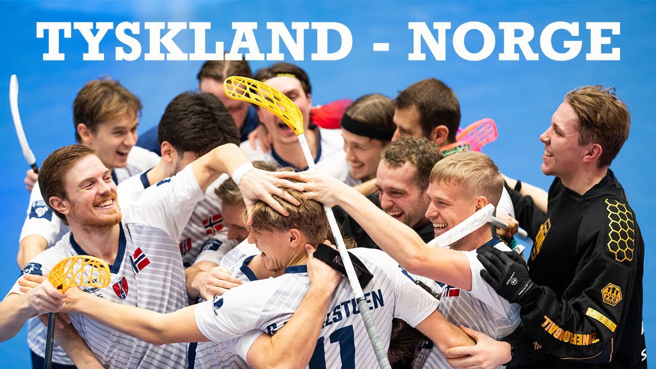 Kampen om 7  plass Tyskland - Norge med intervjuer mm