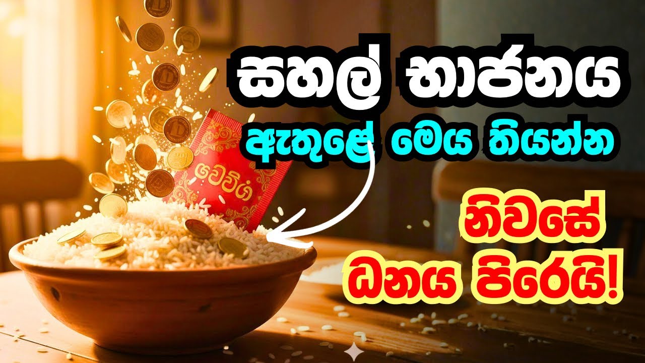 මුළුතැන්ගෙයි සහල් භාජනය ඇතුළේ මෙය සඟවන්න💫💰 නිවසට සෞභාග්‍යය ගලා එන විශ්මිත රහස | Universal Portal