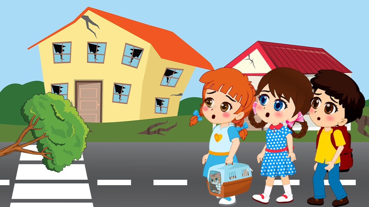 Deprem Şarkısı🏚️Eğitici ve Eğlenceli Bebek ve Çocuk Şarkıları🎶Aliş ile Zeliş🎈