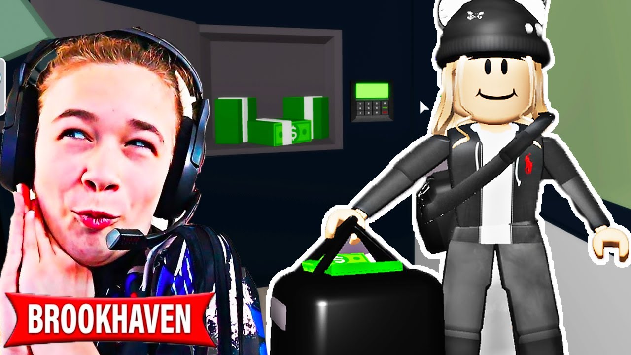ROBBING EVERYONE IN BROOKHAVEN!! **BROOKHAVEN ROLEPLAY** | JKREW GAMING