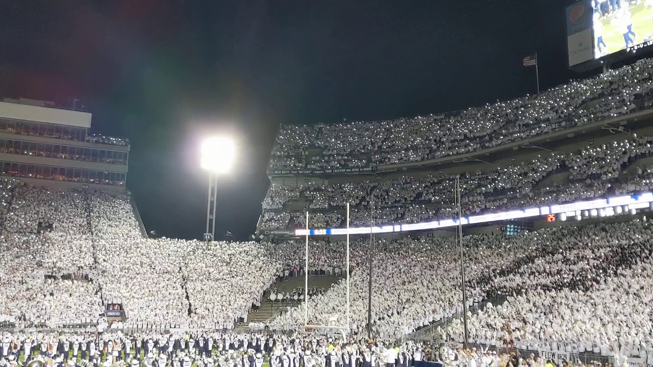 Penn State vs Michigan Whiteout! 2019