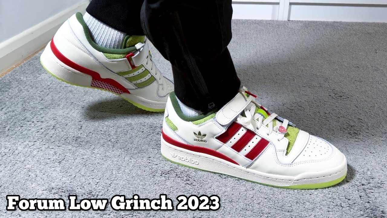 Обзор Adidas Forum Low Grinch 2023 и пешие прогулки