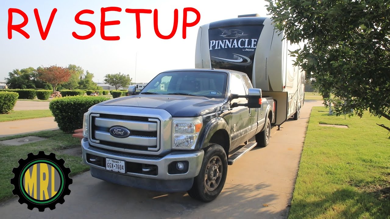 Watch me set up my RV
