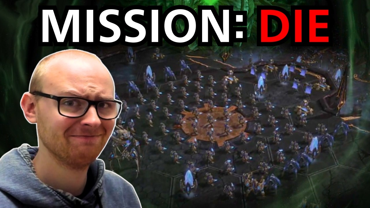 This Starcraft 2 Campaign Mission is Completely Insane