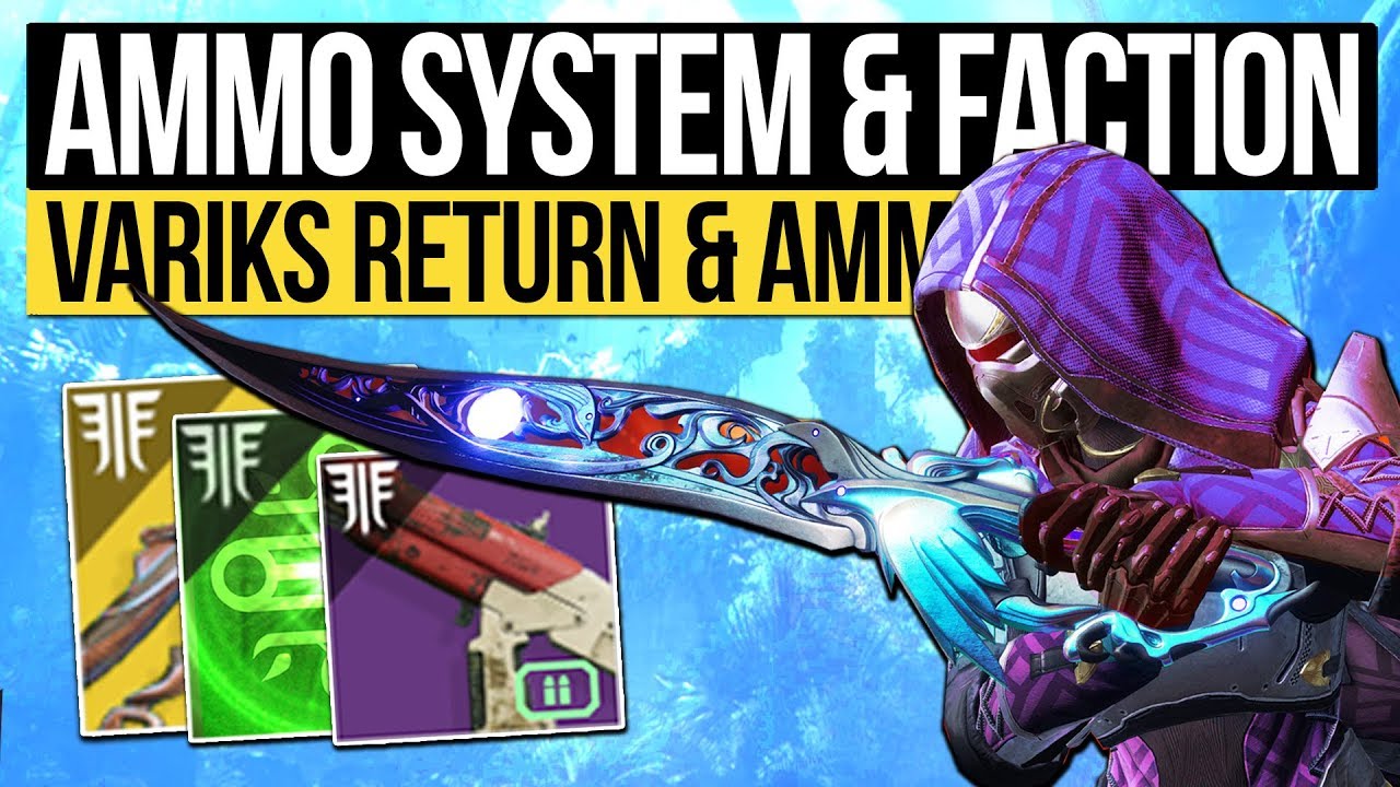 Destiny 2 News | BIGGEST DLC & NEW AMMO SYSTEM! Variks Returns, New Strikes, Factions & Power Boost!