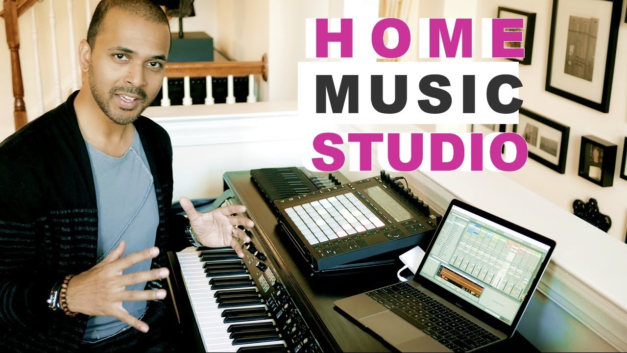 Home Studio Setup and ROLI Lightpad + Ableton HACK!