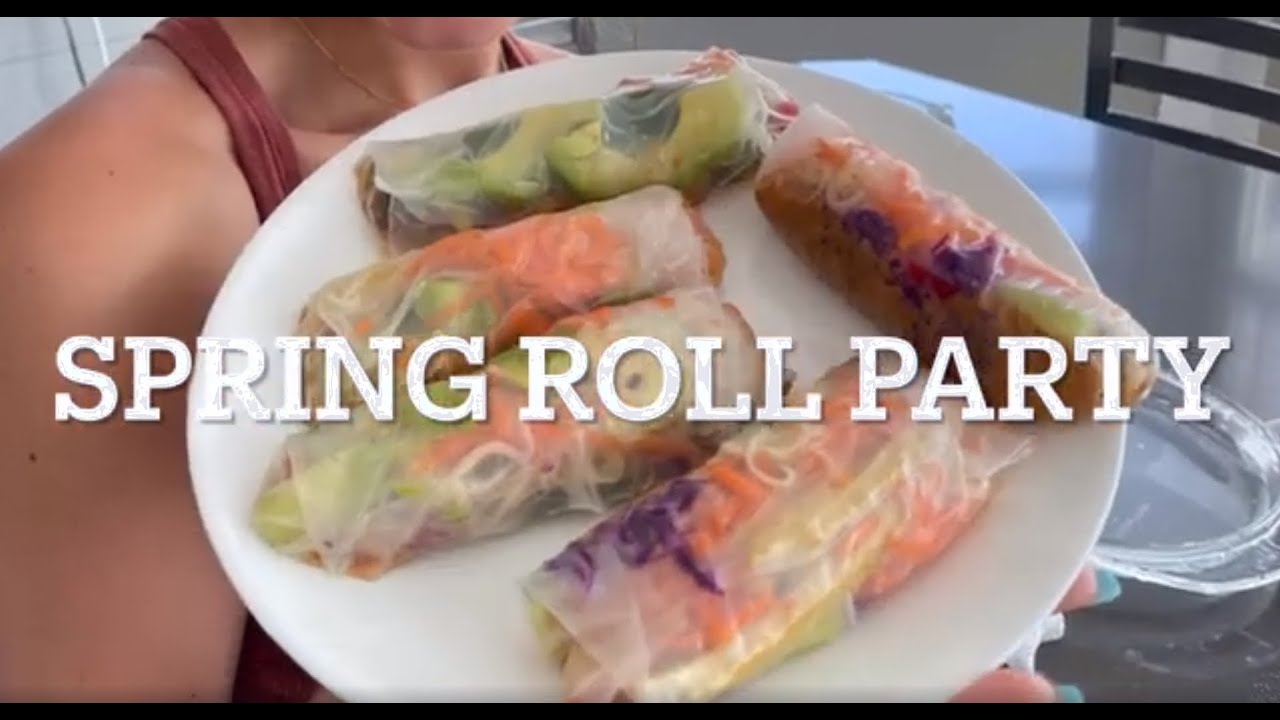 Host a Spring Roll Party!