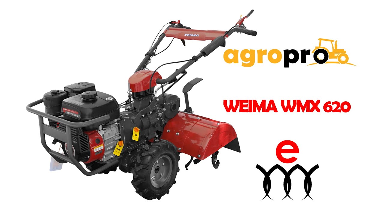 Motocultor Weima WMX 620, montaj, pornire, proba, AgroPro