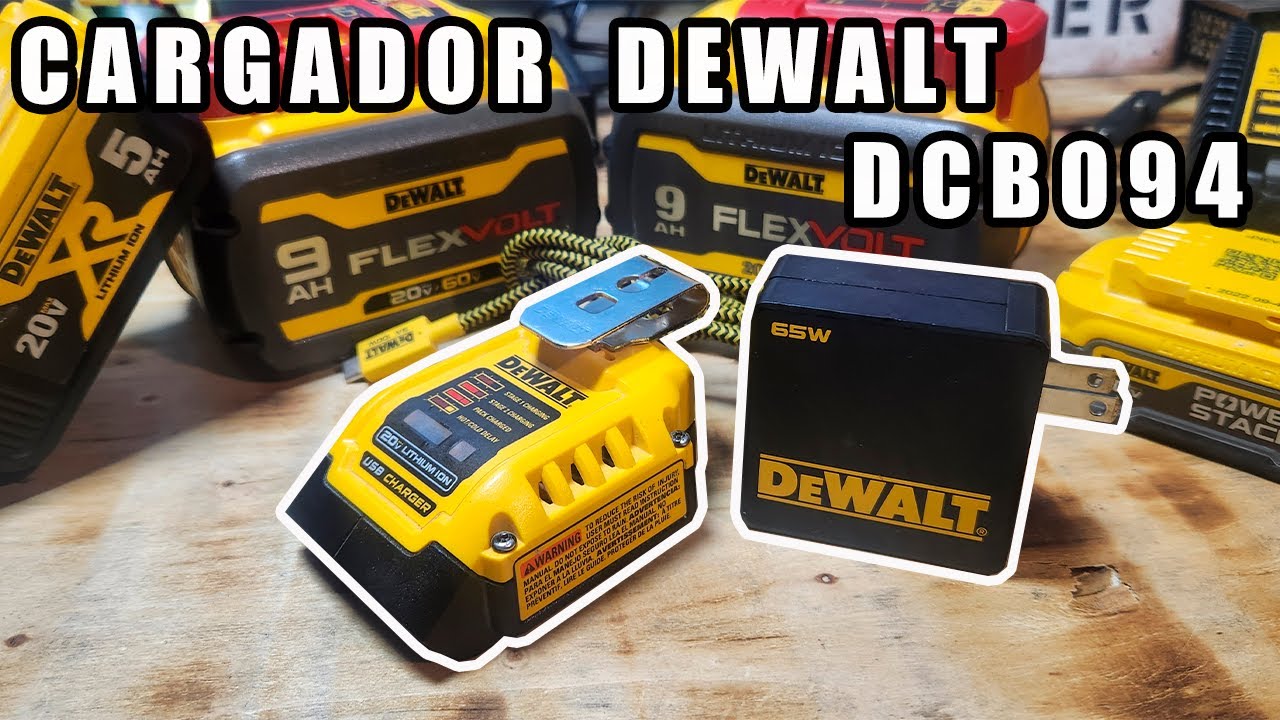 CARGADOR DEWALT DCB094