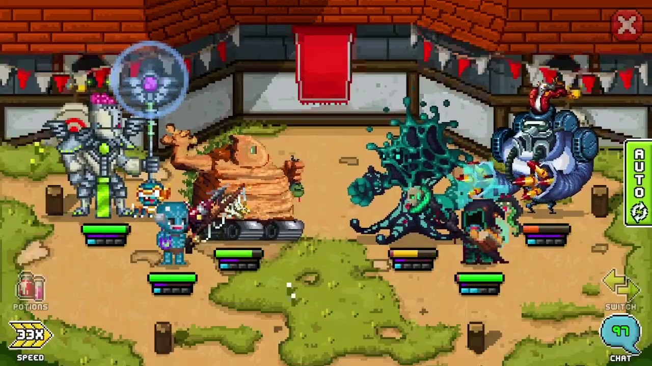 Bit Heroes Pvp Mania Pvp 100 challenge lite mini.
