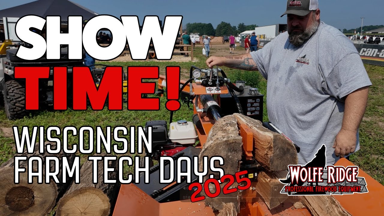 A Tour of the Wolfe Ridge booth at Wisconsin Farm Technology Days with Fuelwood, Japa, and Rammy!